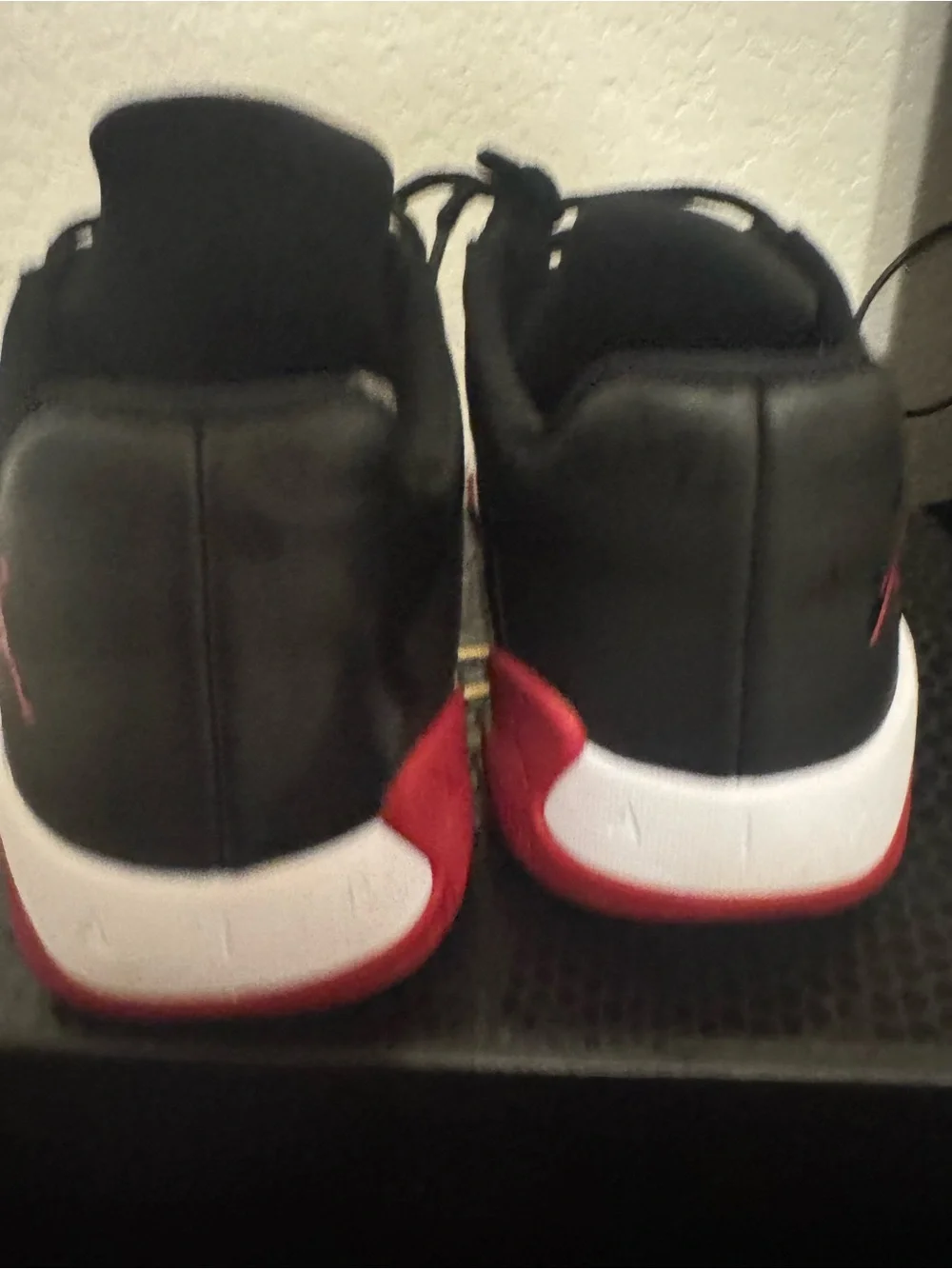 Jordan 11 CMFT Bred Black and Red Low-Top Sneakers